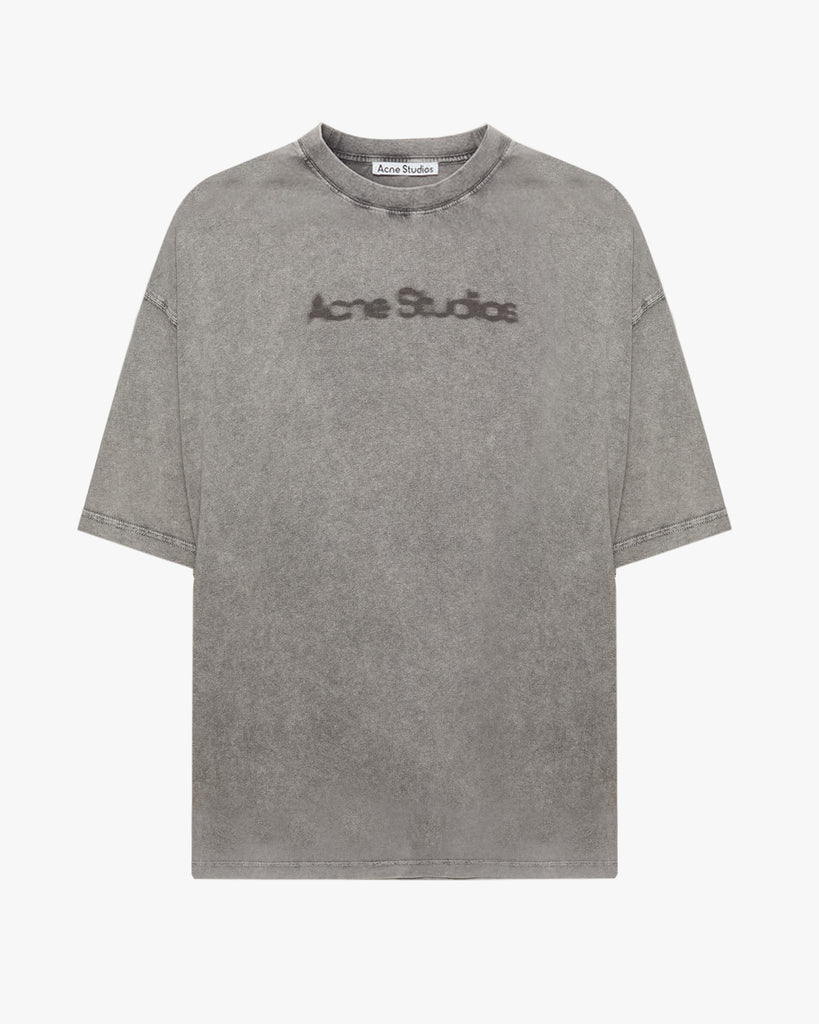Blurred Logo Oversized T-Shirt | Acne Studios | WORKSHOP