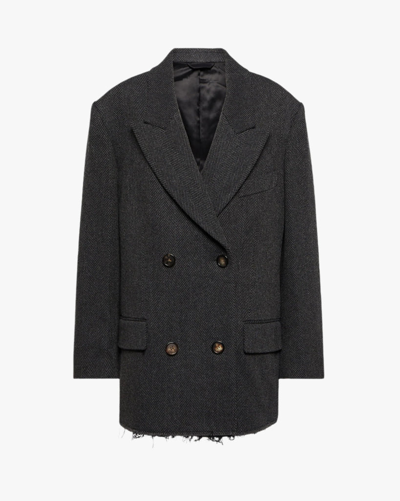 Acne wool coat best sale
