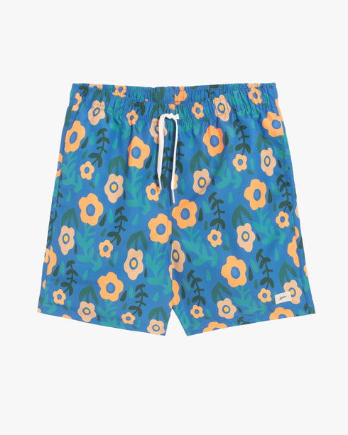 Cobalt Meadow Swim Short