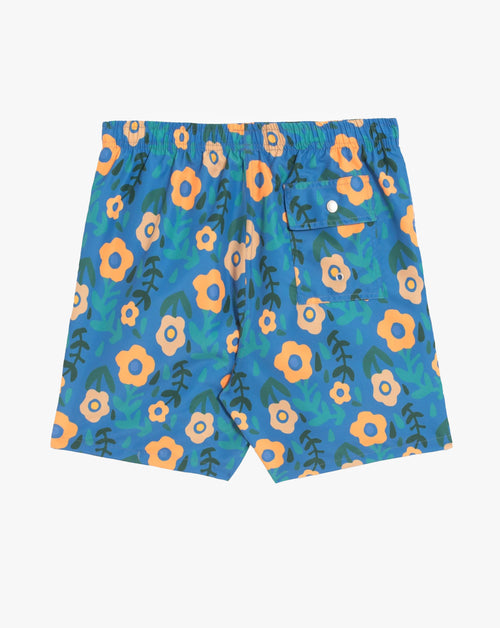 Cobalt Meadow Swim Short