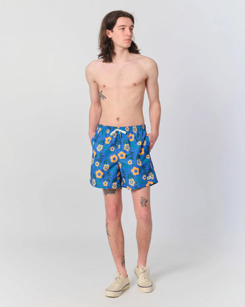 Cobalt Meadow Swim Short