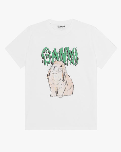 Ganni Bunny Relaxed T-Shirt