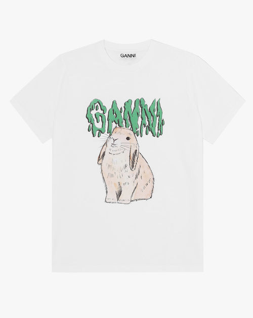 Ganni Bunny Relaxed T-Shirt