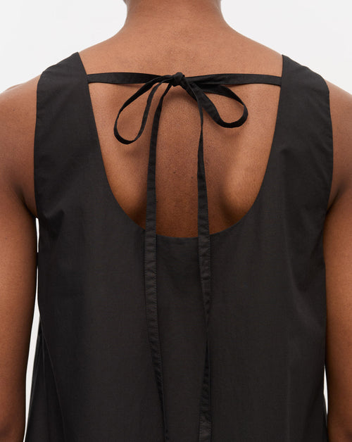 Cotton Poplin Mini Dress