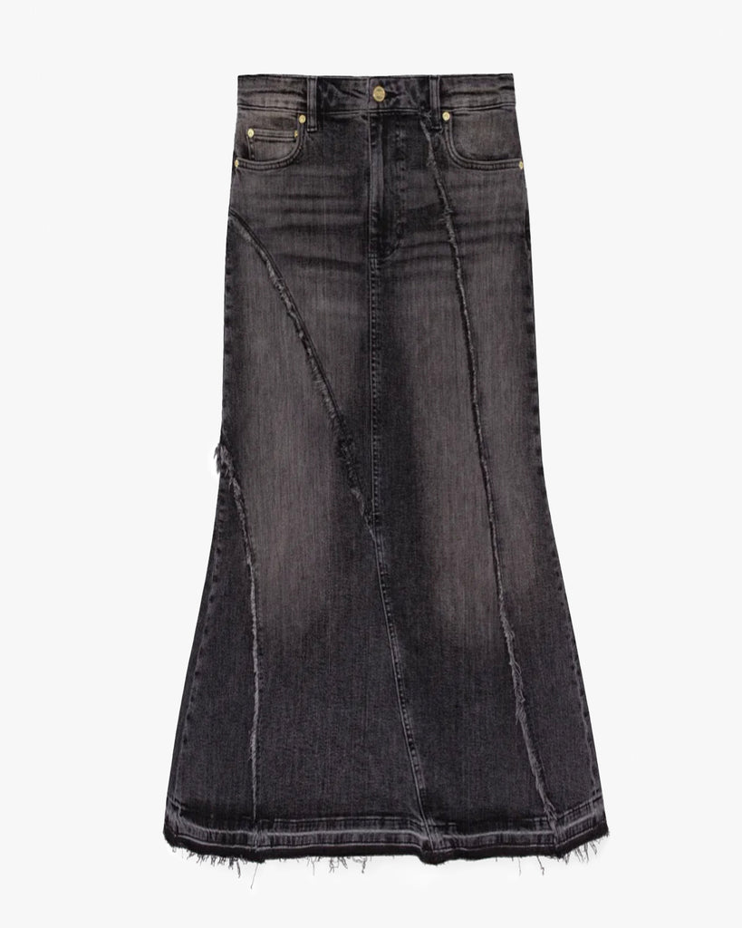 Tint Edge Denim Long Skirt | GANNI | WORKSHOP