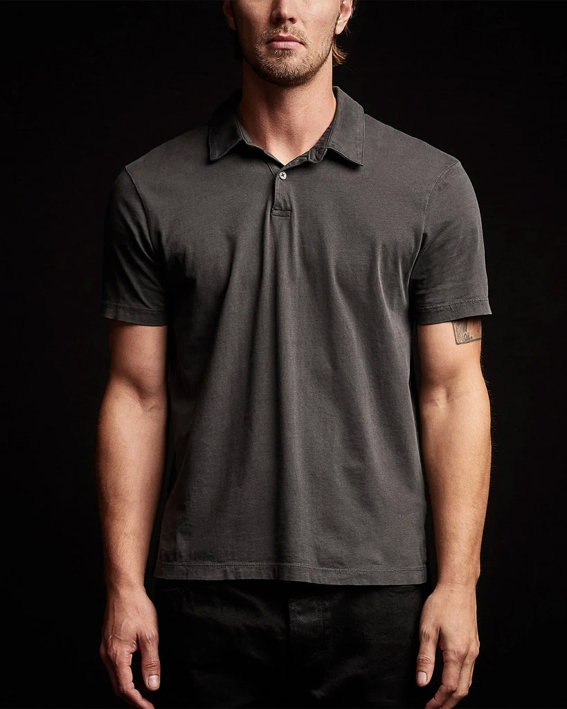 Revised Sueded Polo James Perse WORKSHOP