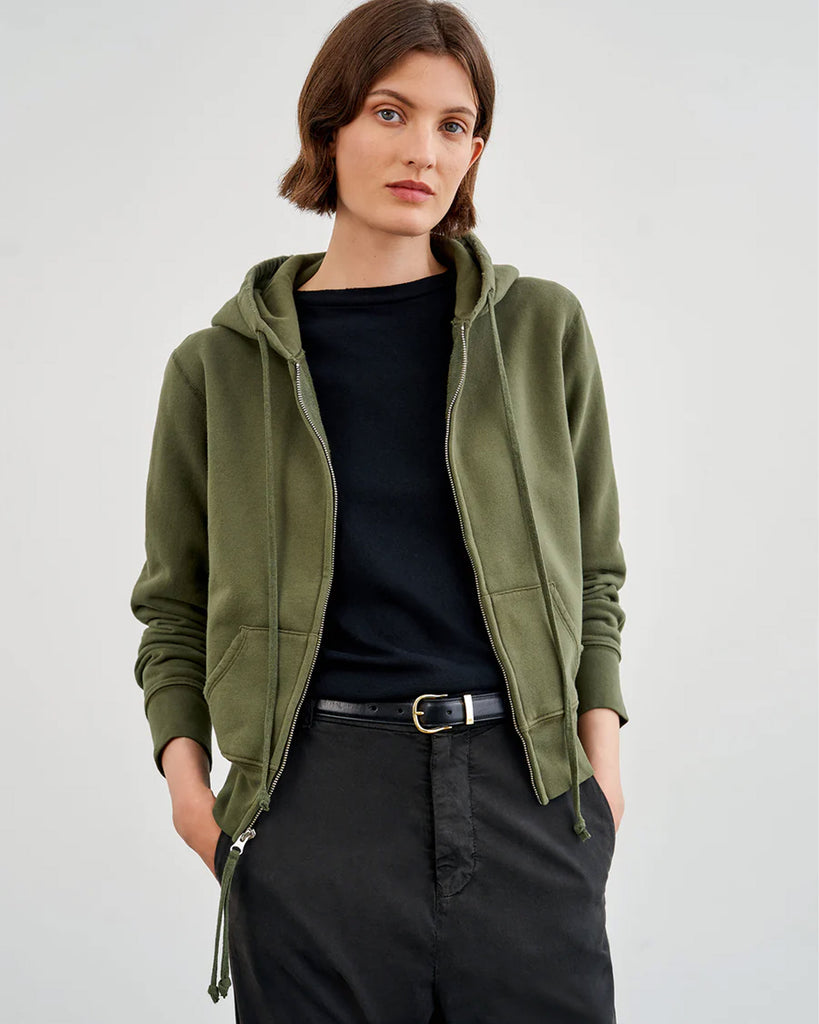 Callie Zip Up Hoodie | Nili Lotan | WORKSHOP