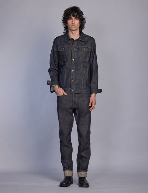 Classic Denim Jacket (Dark Rinse)