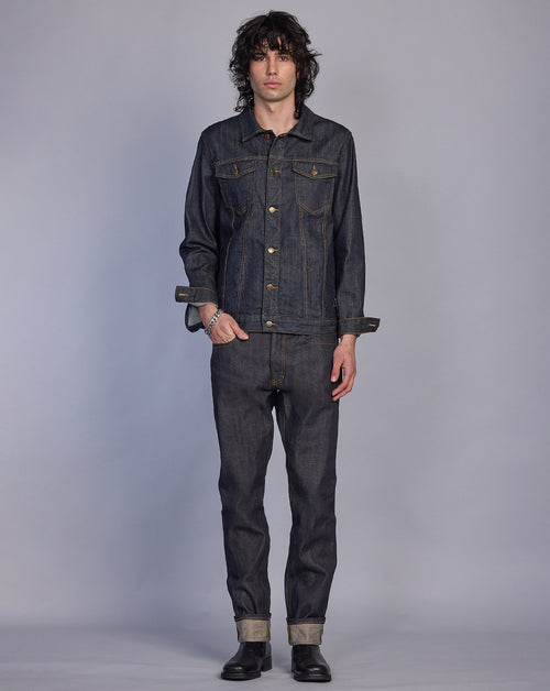 Classic Denim Jacket (Dark Rinse)