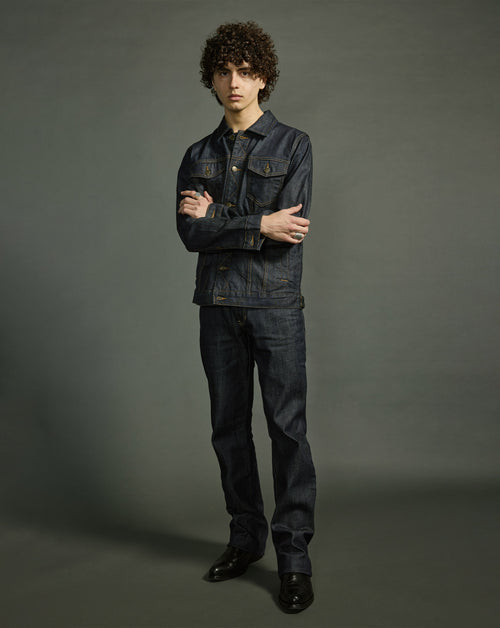 Slim Fit Stretch (3D Dark Whisker)