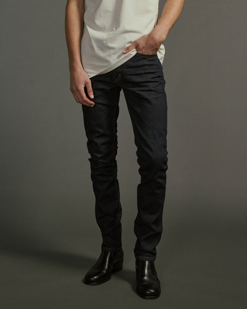 Slim Fit Stretch (3D Dark Whisker)