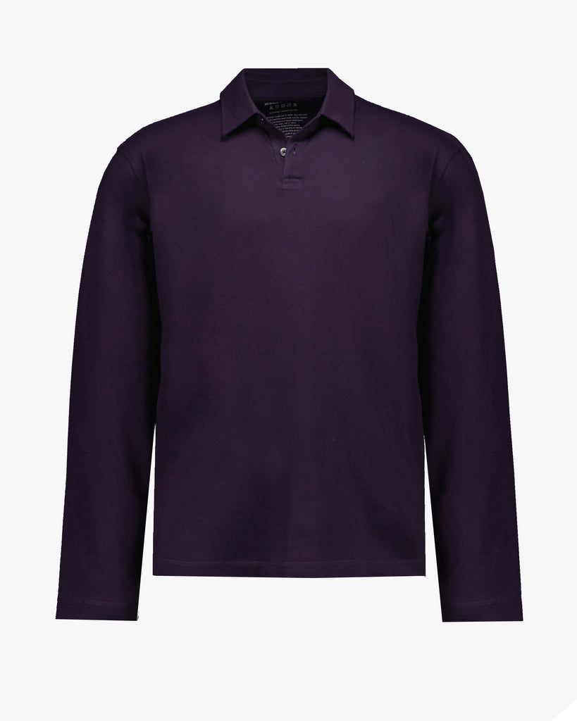 Longsleeve Polo Shirt | Workshop Denim Mens | WORKSHOP