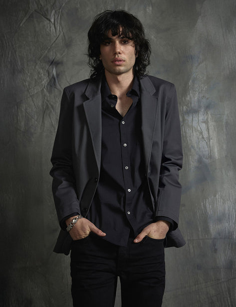 Slim Fit Stretch Arrowhead Shirt