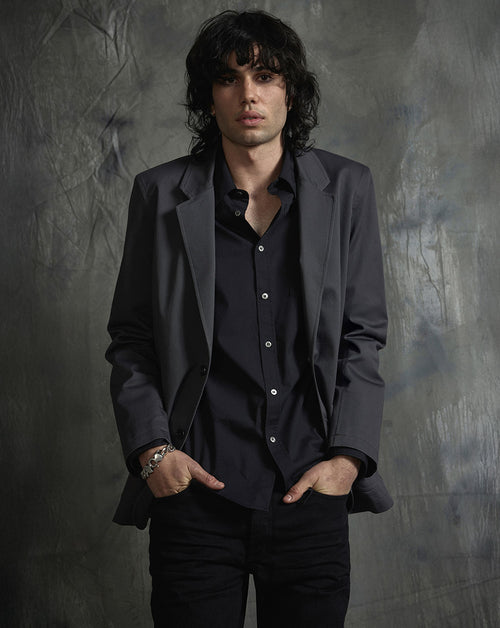 Slim Fit Stretch Arrowhead Shirt