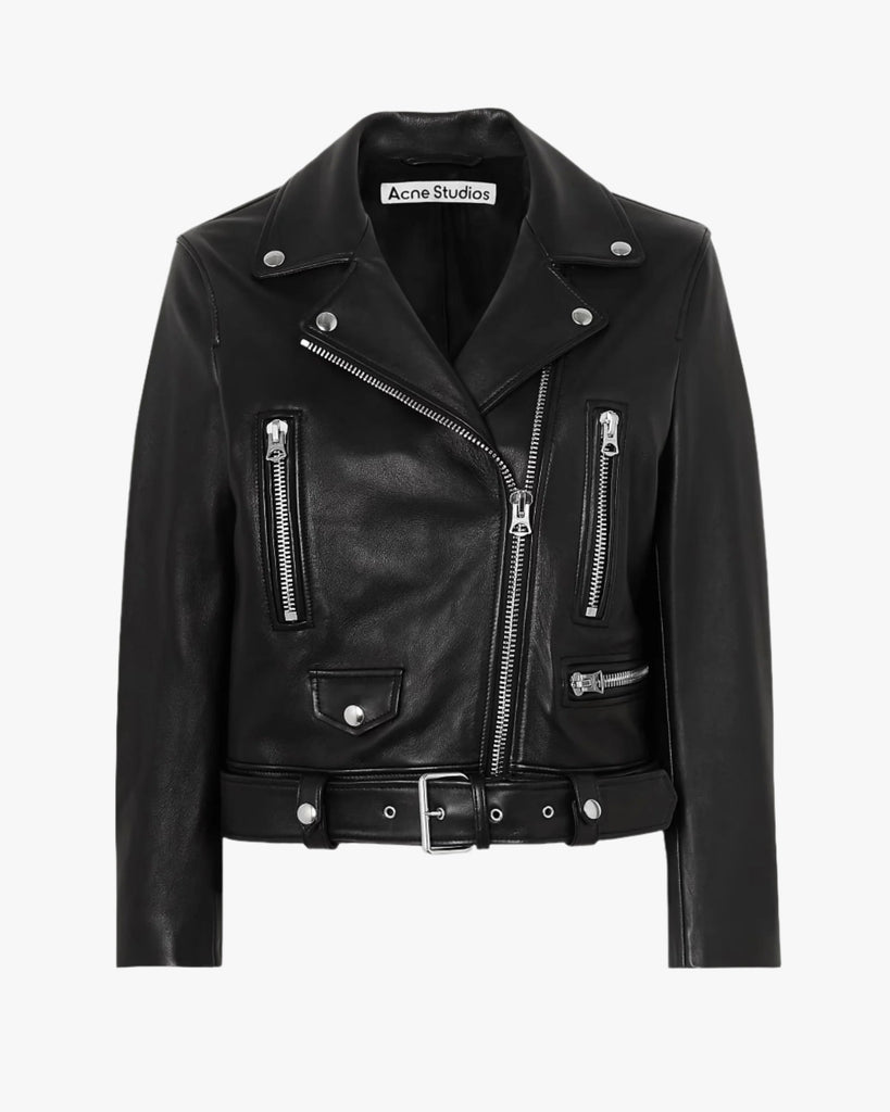 Acne studios on sale leather jacket sizing