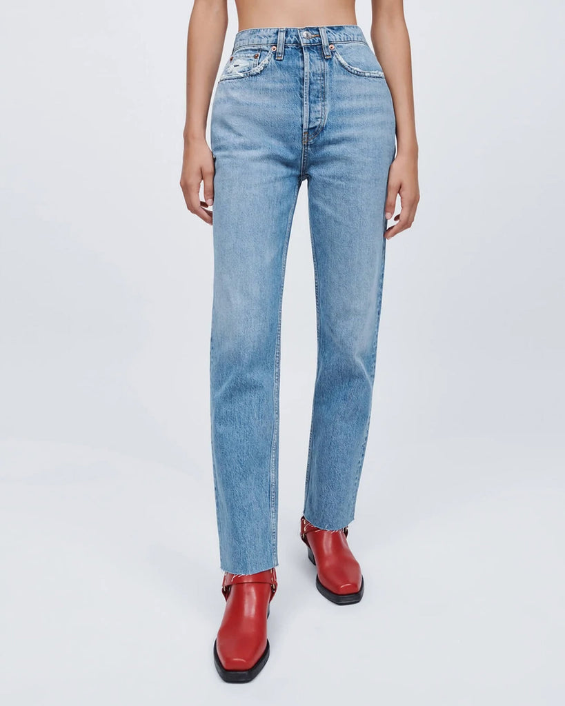 Levi's high rise clearance stove pipe
