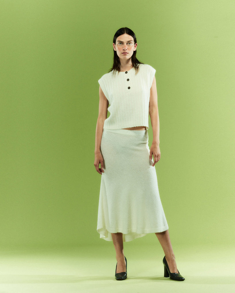 Knee length maxi shop skirt