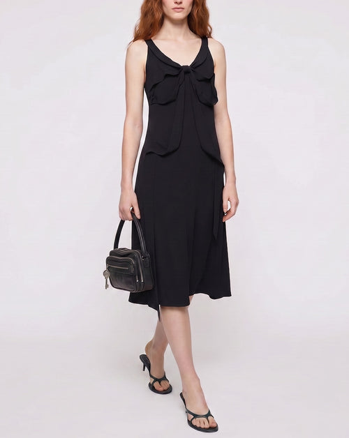 Silk Bow Dress