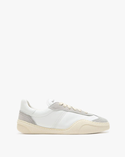 Leather Lace-Up Sneaker
