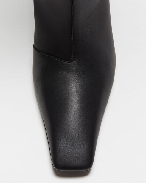 Leather Knee High Boot