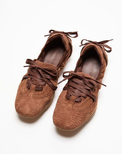 Suede Lace-Up Sneaker