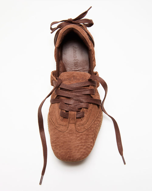 Suede Lace-Up Sneaker