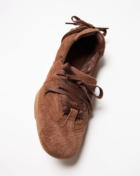 Suede Lace-Up Sneaker