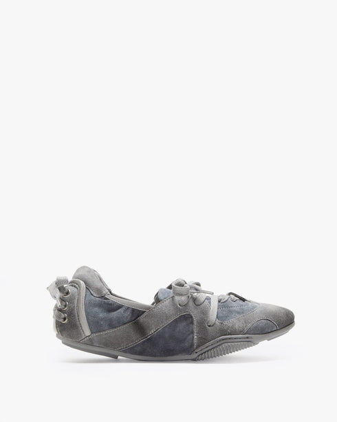 Suede Lace-Up Sneaker