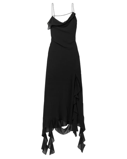 Chiffon Ruffle Dress