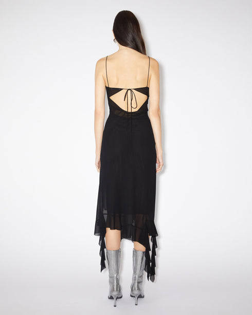 Chiffon Ruffle Dress