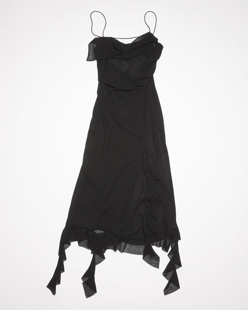 Chiffon Ruffle Dress