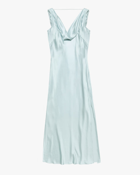 Silk Satin Midsummer Dress