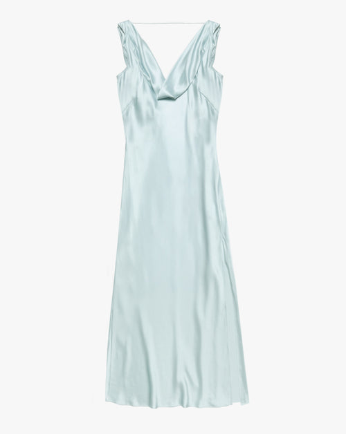 Silk Satin Midsummer Dress