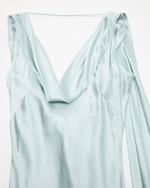 Silk Satin Midsummer Dress
