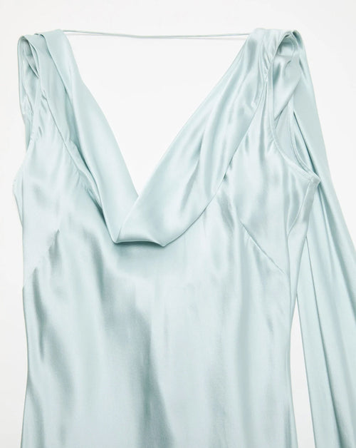 Silk Satin Midsummer Dress