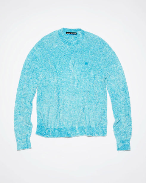 Hairy Knit Face Sweater