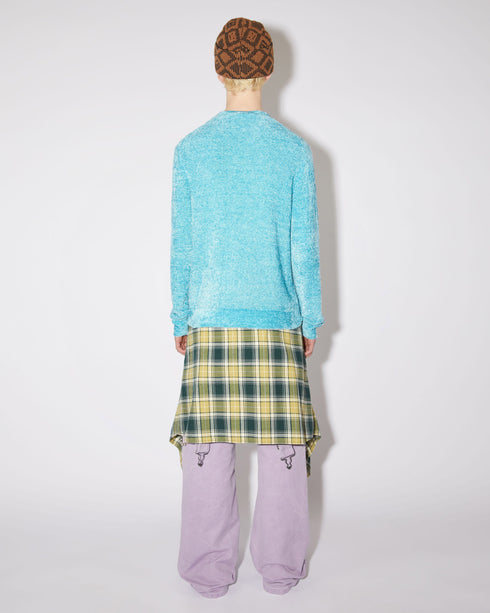 Hairy Knit Face Sweater