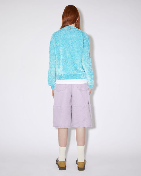 Hairy Knit Face Sweater