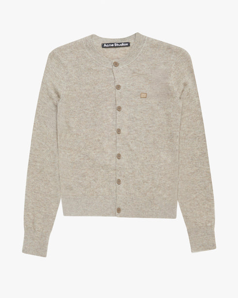 Yak Face Cropped Cardigan