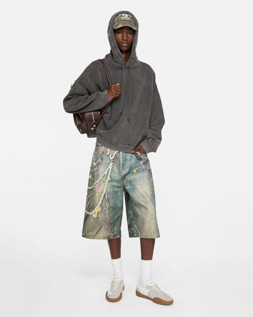 Oversized U Vintage Hoodie