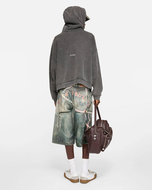Oversized U Vintage Hoodie