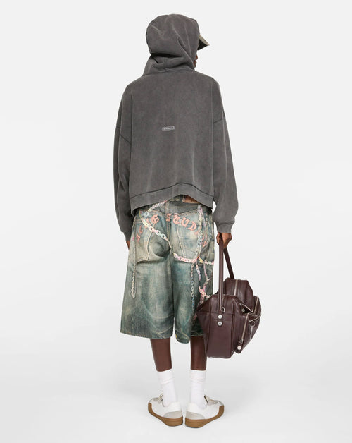 Oversized U Vintage Hoodie
