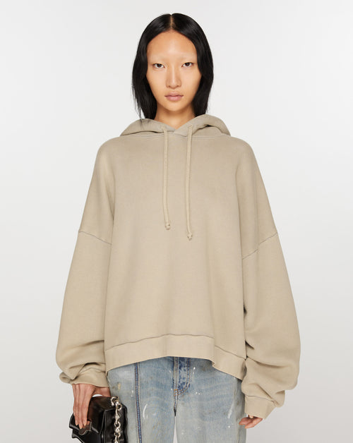 Acne studios cropped hoodie deals