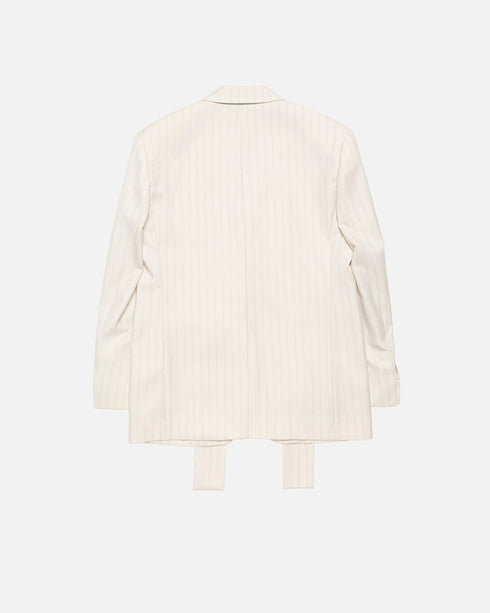 Wool Pinstripe Jacket