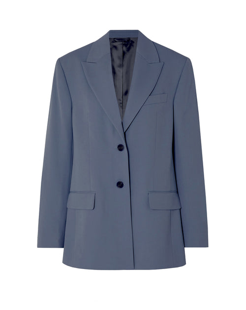 Wool Blend Suit Jacket
