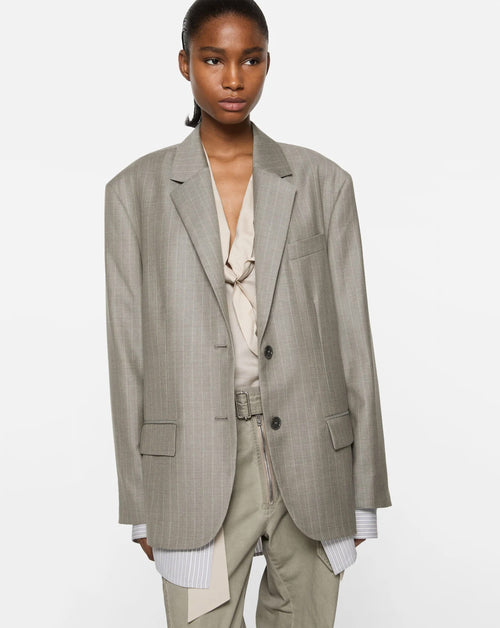 Pinstripe Midsummer Jacket