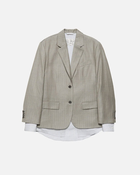 Pinstripe Midsummer Jacket