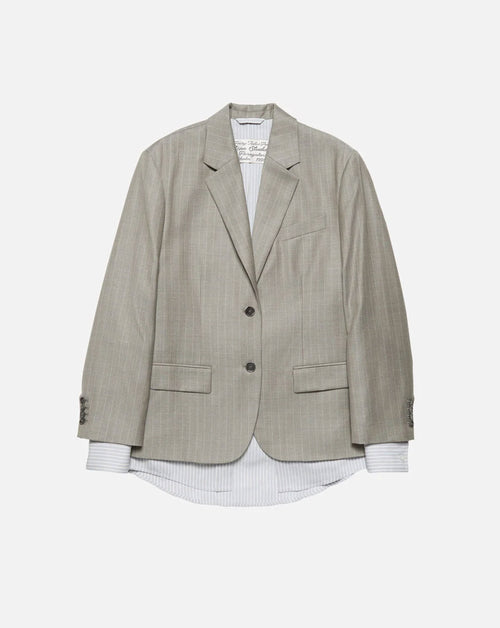 Pinstripe Midsummer Jacket