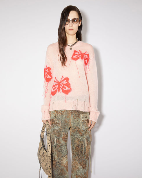 Butterfly Intarsia Sweater