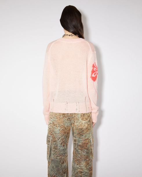 Butterfly Intarsia Sweater